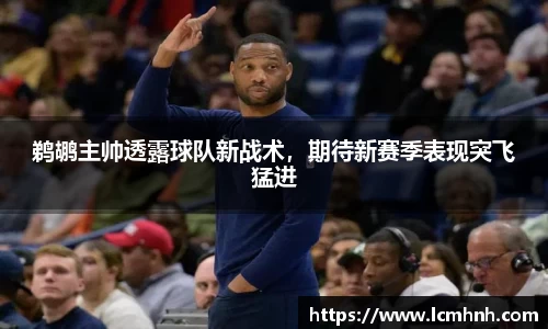 鹈鹕主帅透露球队新战术，期待新赛季表现突飞猛进